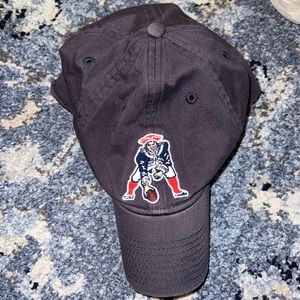 NFL Black Hat with Red and White Logo